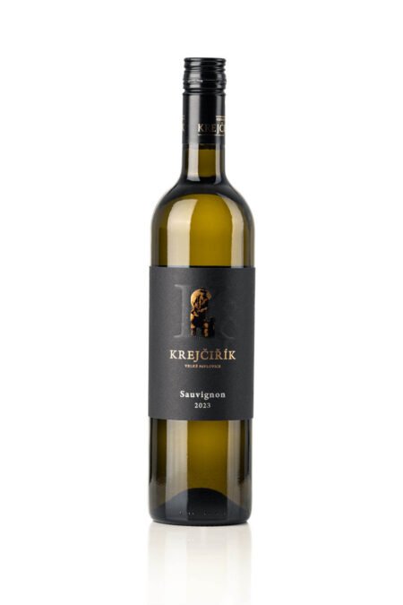 Sauvignon 2023 z Velkých Pavlovic od Vinařství Krejčiřík.