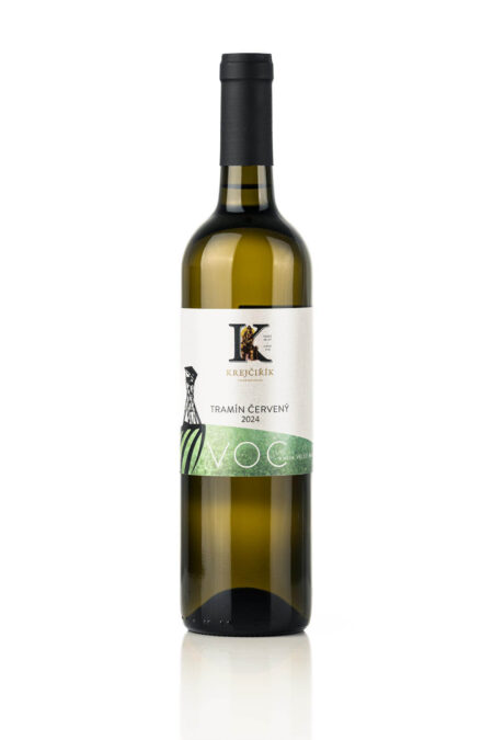 Tramín červený VOC 2024 z Velkých Pavlovic od Vinařství Krejčiřík.