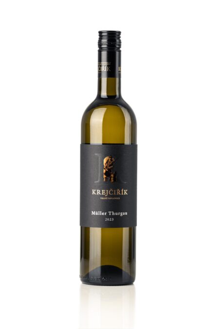 Müller Thurgau 2023 z Velkých Pavlovic od Vinařství Krejčiřík.